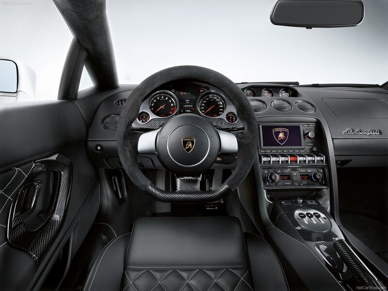 Lamborghini Interior — Steering Wheel