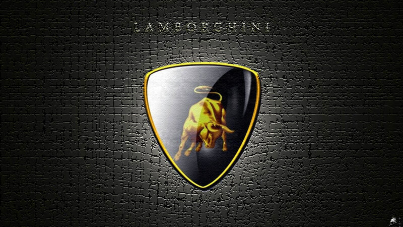 Lamborghini Logo — Black