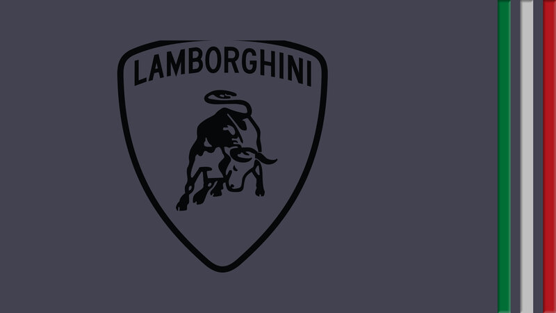 Lamborghini Logo — Gray