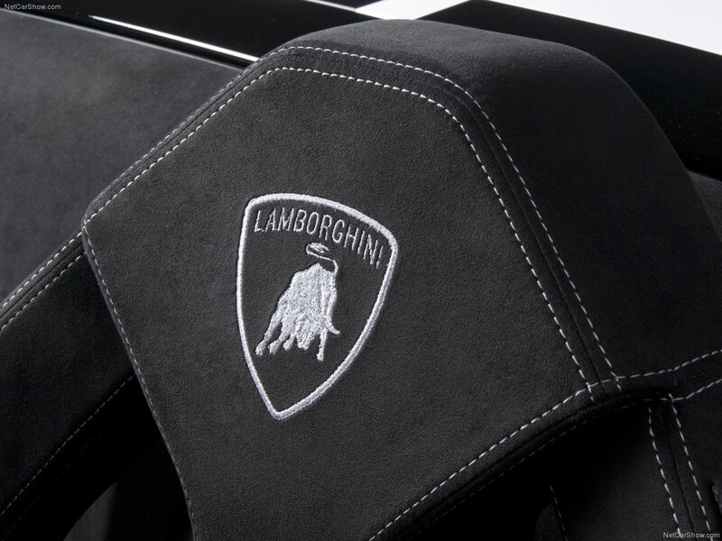 Lamborghini Logo on Seat
