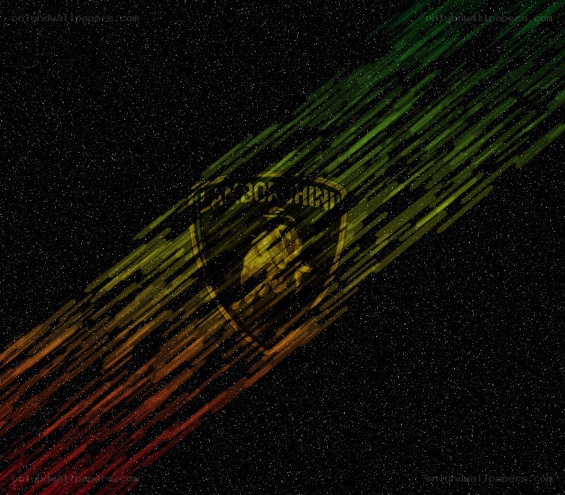 Lamborghini logo with motion streaks