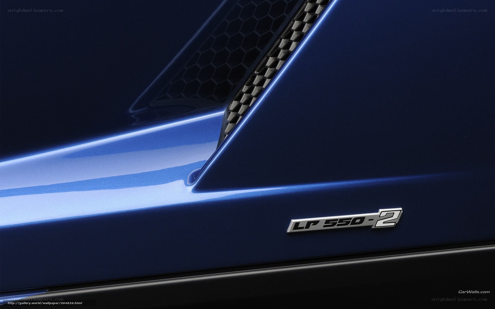 Lamborghini LP 550-2 badge