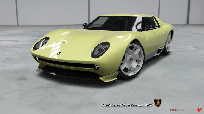 Lamborghini Miura Concept — Yellow