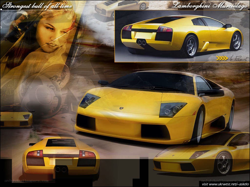 Lamborghini Murcielago collage