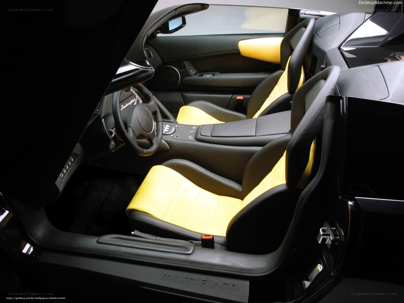 Lamborghini Murcielago interior