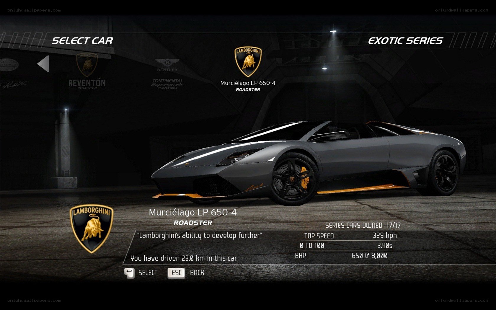 Lamborghini Murcielago LP 650-4