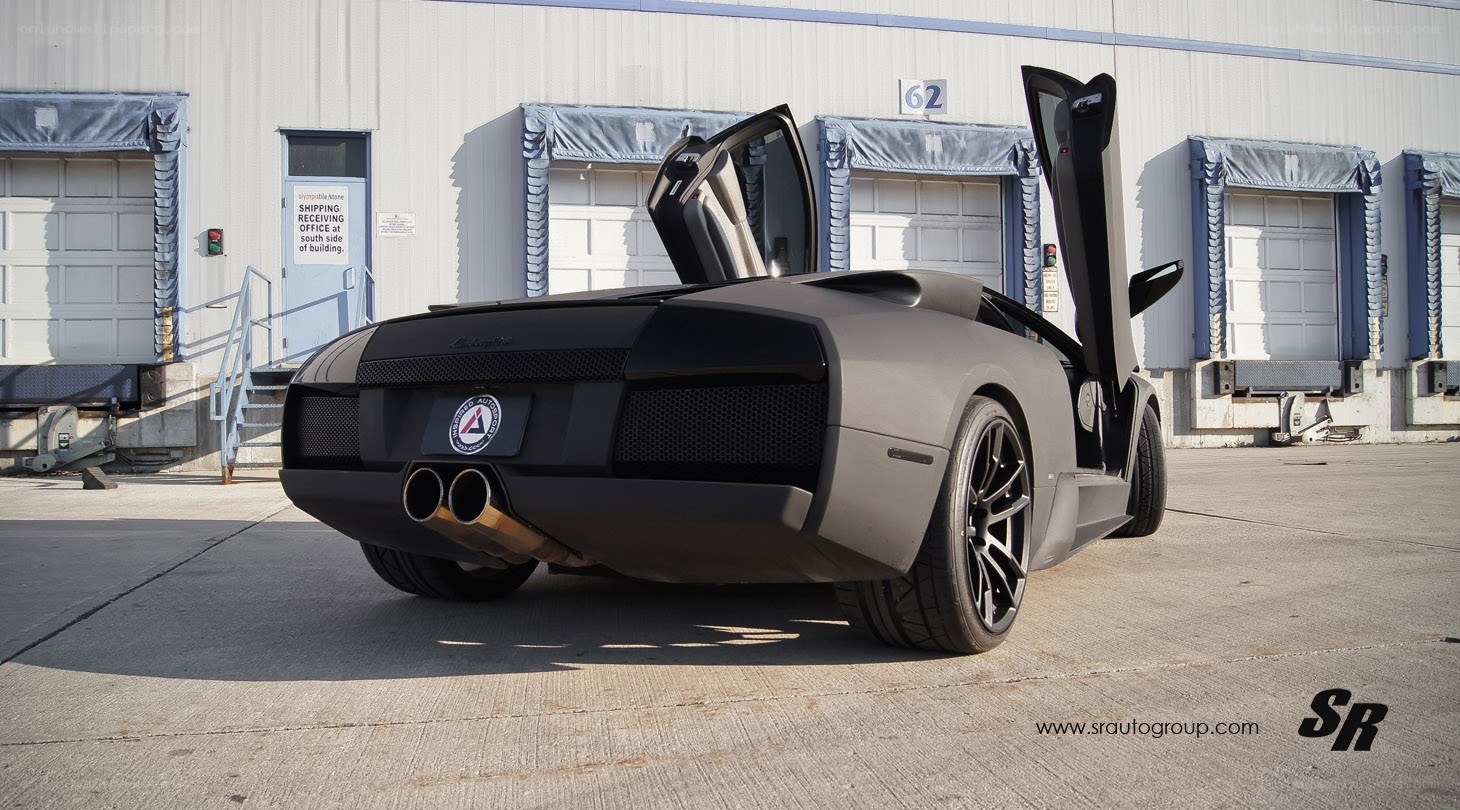 Lamborghini Murcielago with doors open