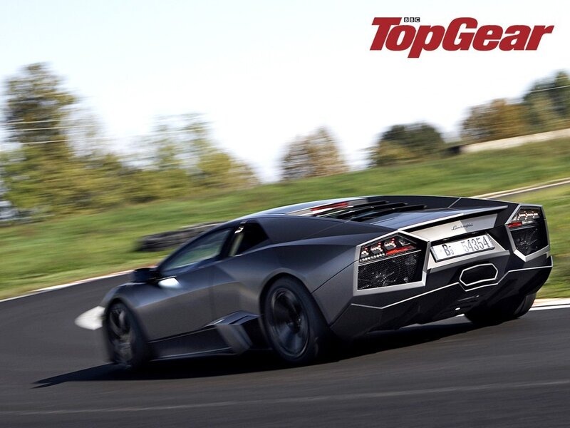 Lamborghini on a racetrack