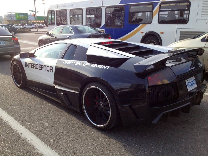 Lamborghini police interceptor