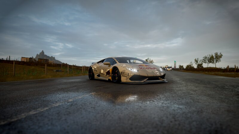 Lamborghini Race Car — Gray