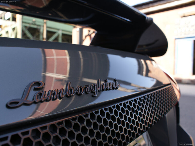Lamborghini rear badge detail