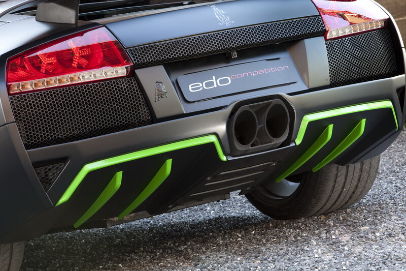 Lamborghini rear bumper detail