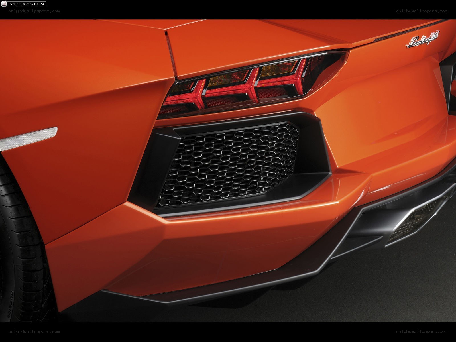 Lamborghini rear design