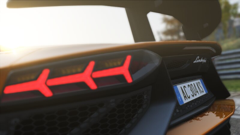Lamborghini Rear Lights