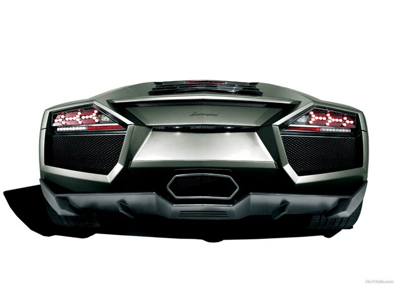 Lamborghini rear view