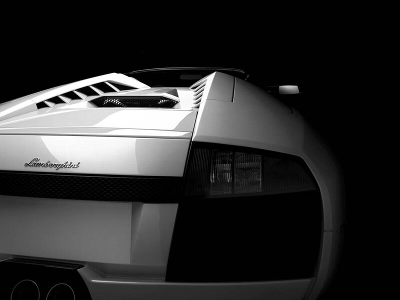 Lamborghini rear view