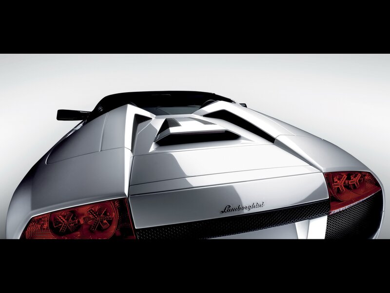 Lamborghini rear view