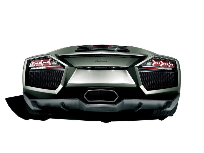 Lamborghini rear view