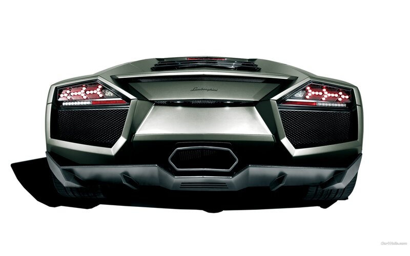 Lamborghini rear view