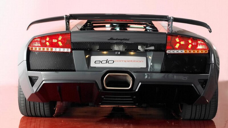Lamborghini rear view