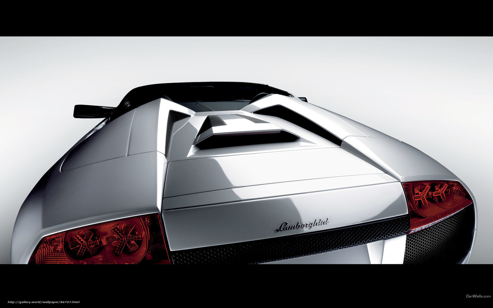 Lamborghini rear view