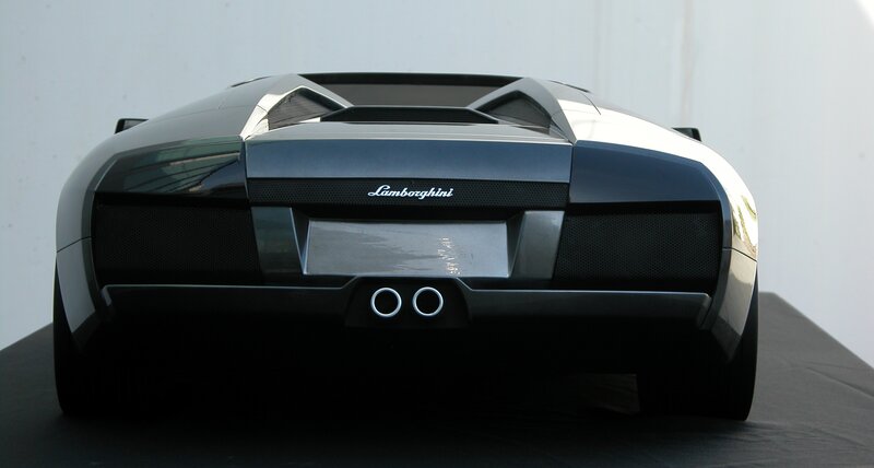 Lamborghini rear view