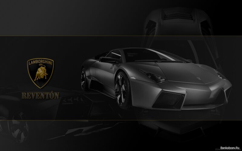 Lamborghini Reventon — Black, Dramatic