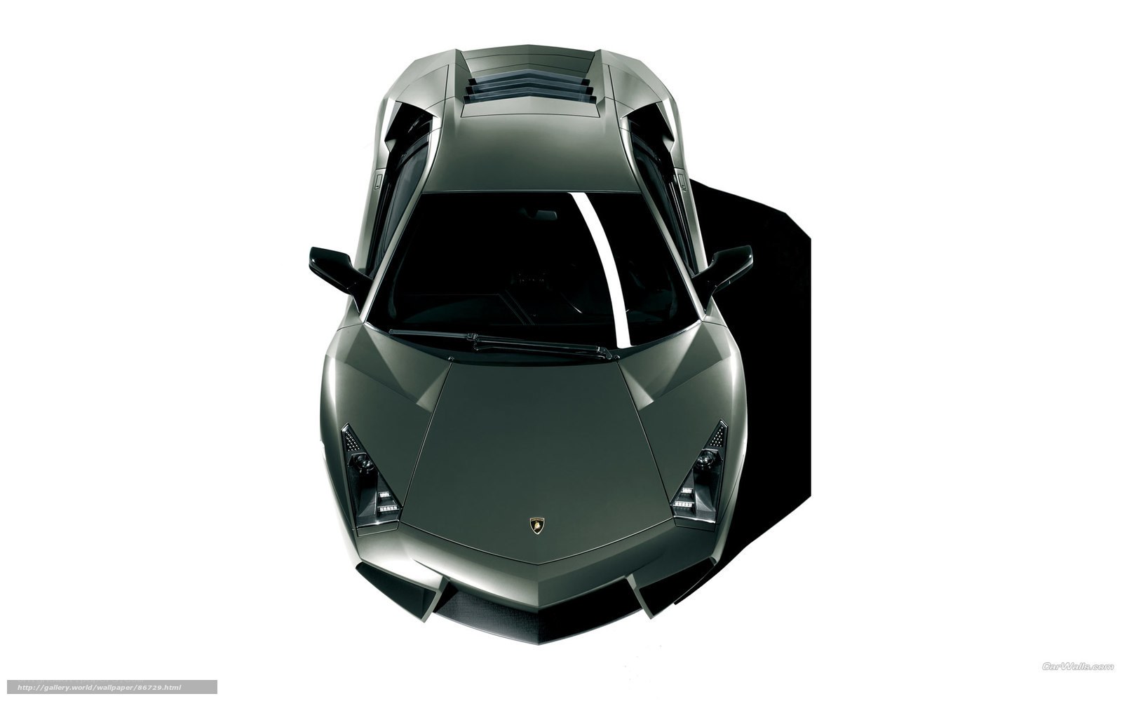 Lamborghini Reventon from above