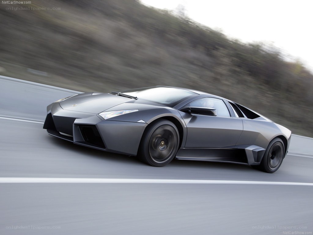 Lamborghini Reventon in motion