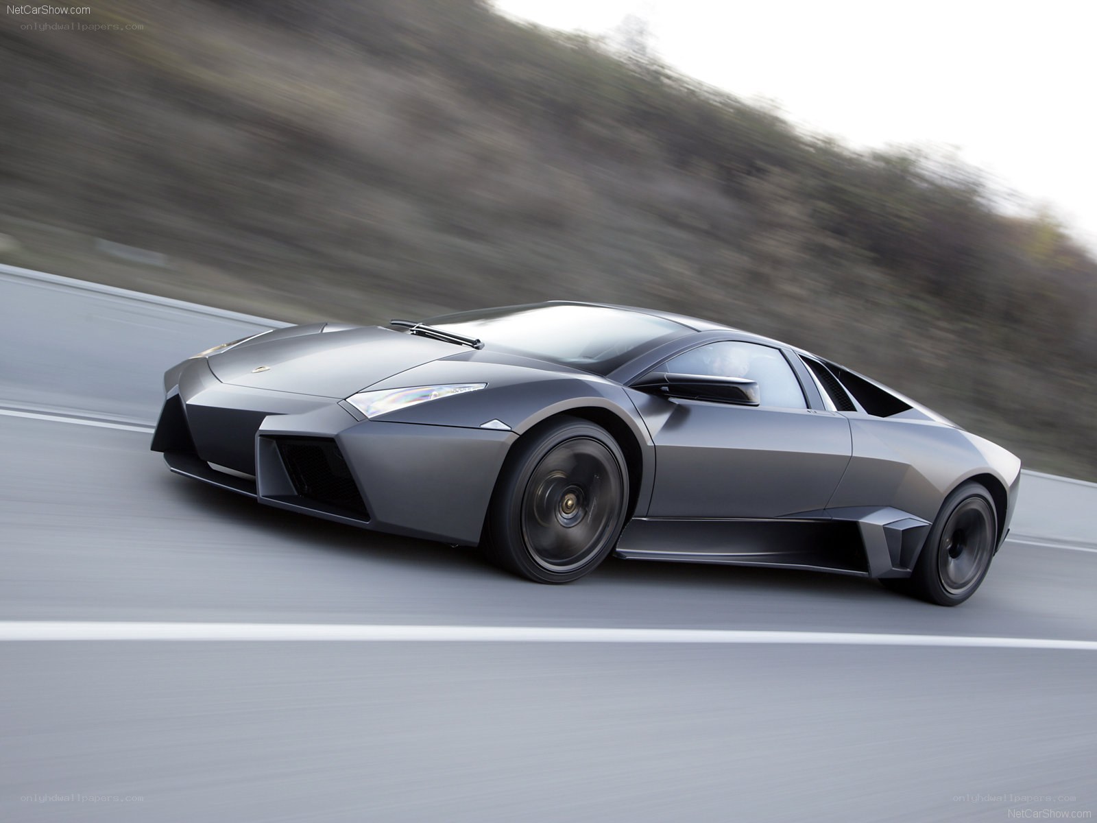 Lamborghini Reventon in motion