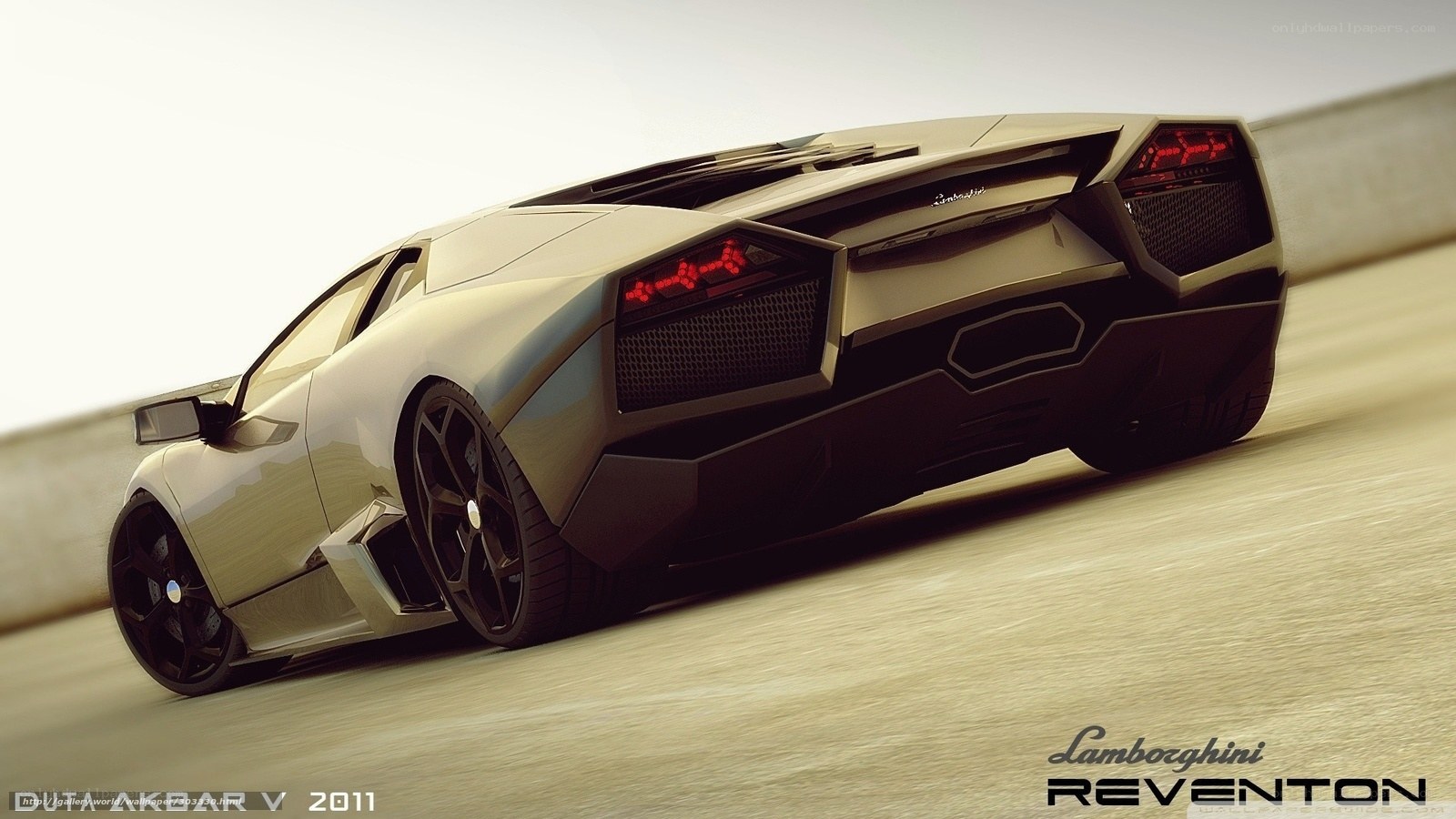 Lamborghini Reventon in motion