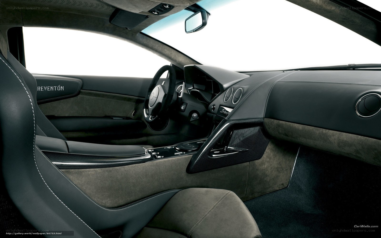 Lamborghini Reventon interior