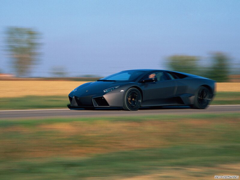 Lamborghini Reventon on a racetrack