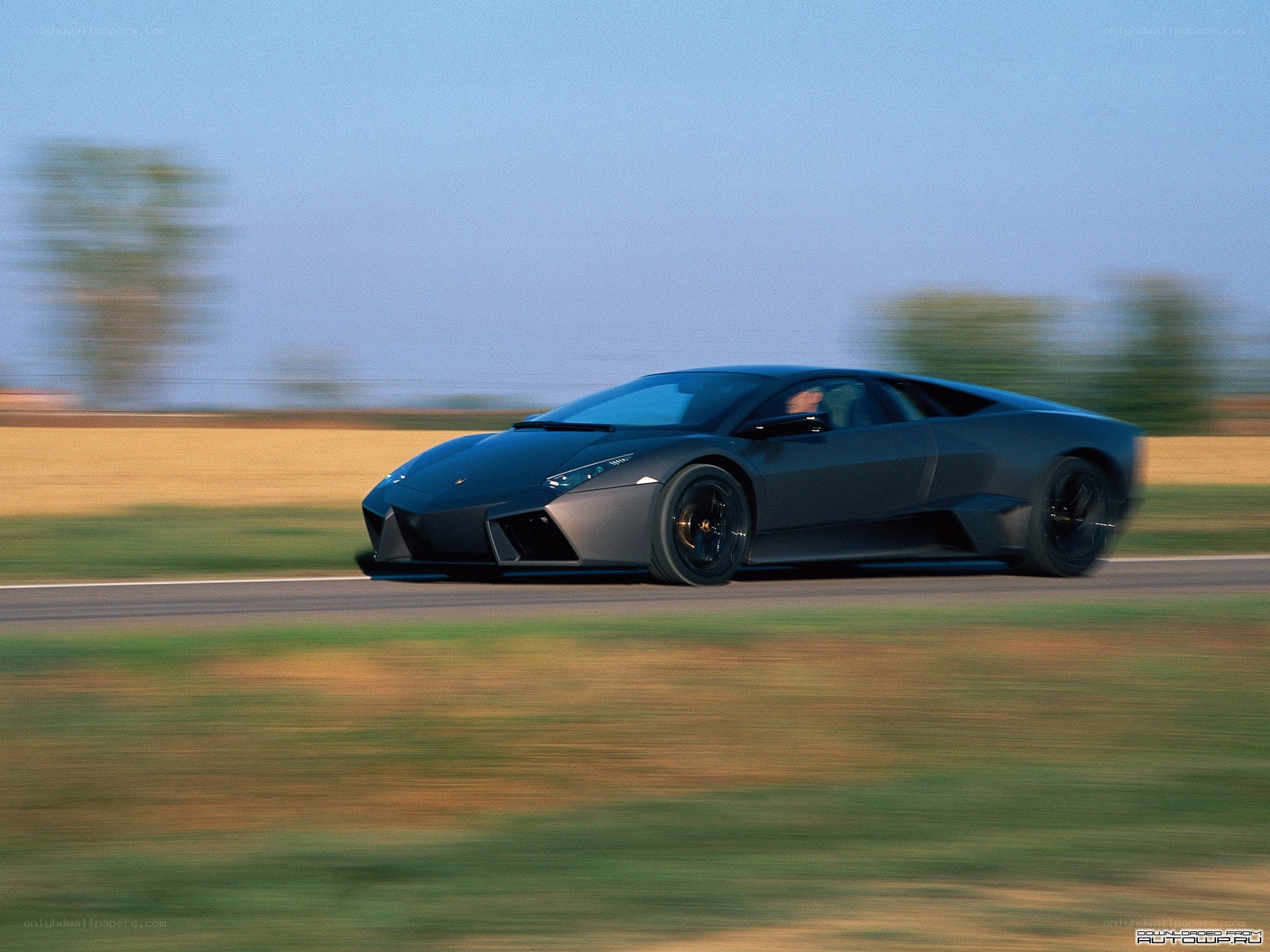 Lamborghini Reventon on a racetrack