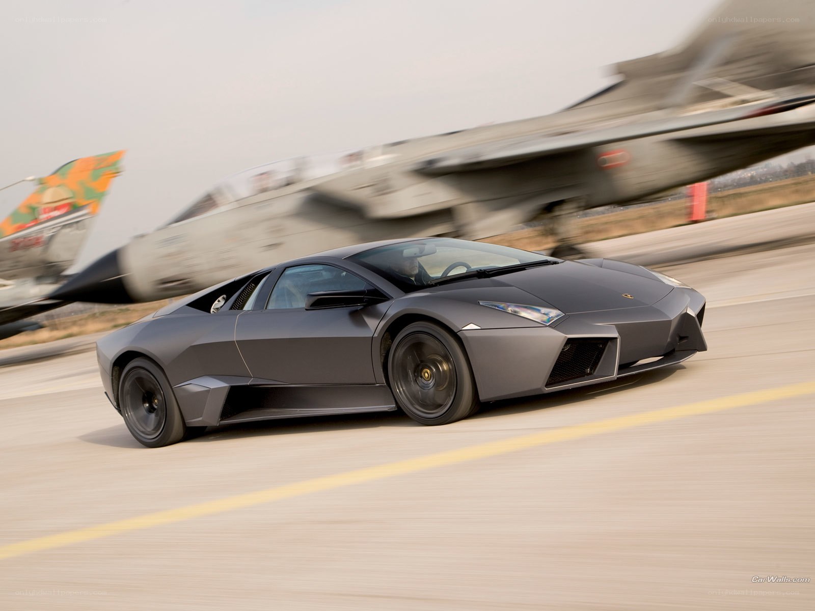 Lamborghini Reventon on runway