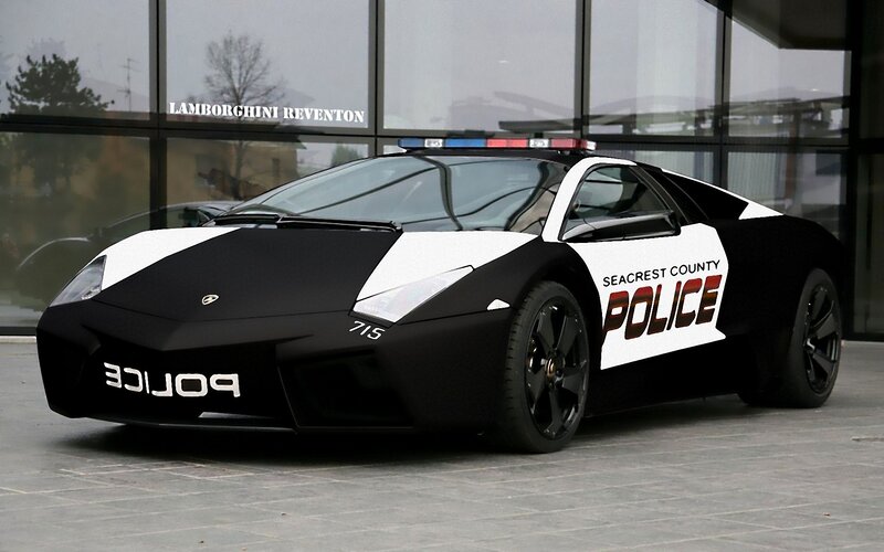 Lamborghini Reventon police car
