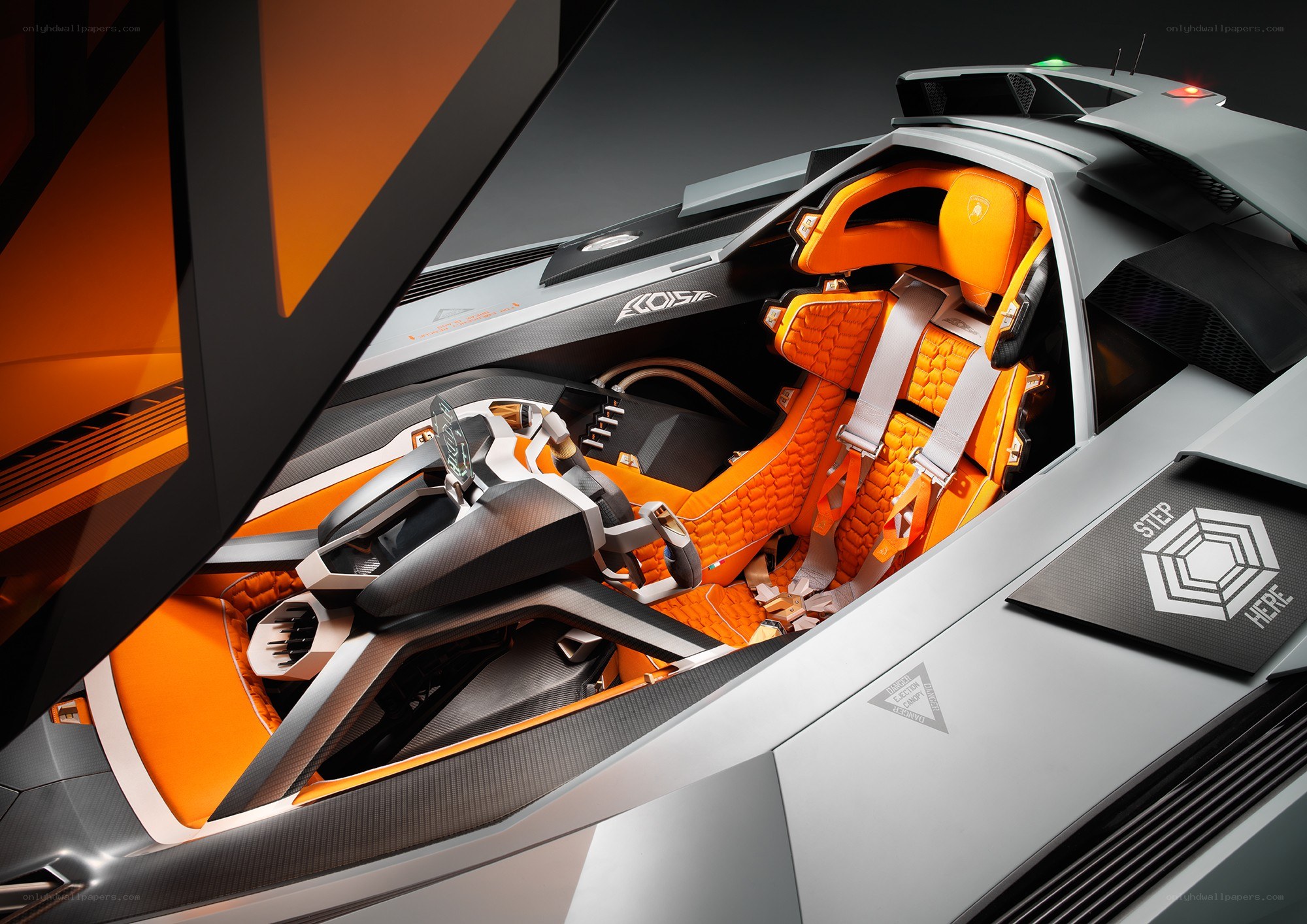 Lamborghini SC18 interior