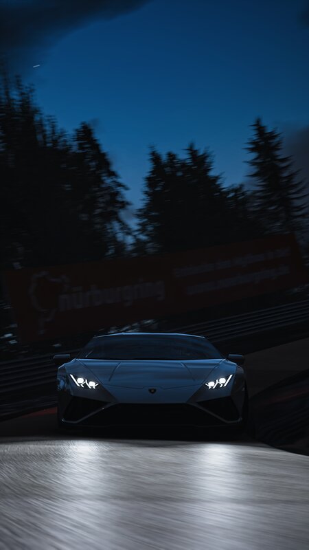 Lamborghini Sports Car — Blue