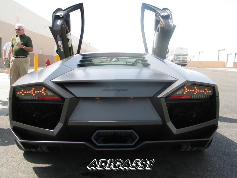 Lamborghini Sports Car — Gray, Dramatic, Afternoon, Photograph