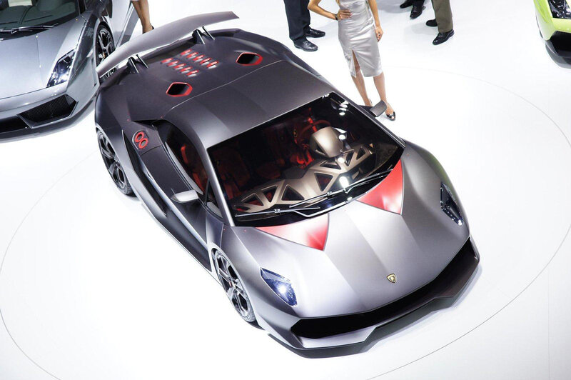Lamborghini Sports Car — Gray