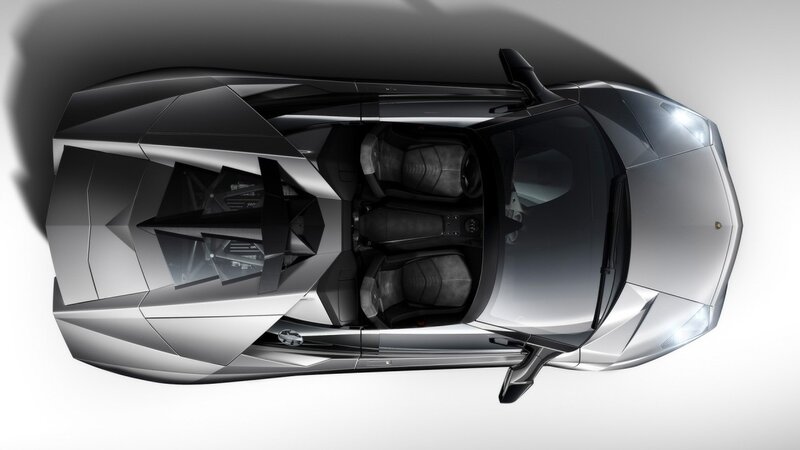 Lamborghini sports car interior