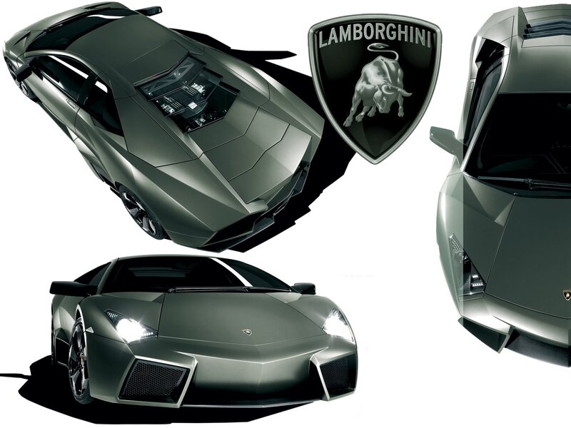 Lamborghini sports car views