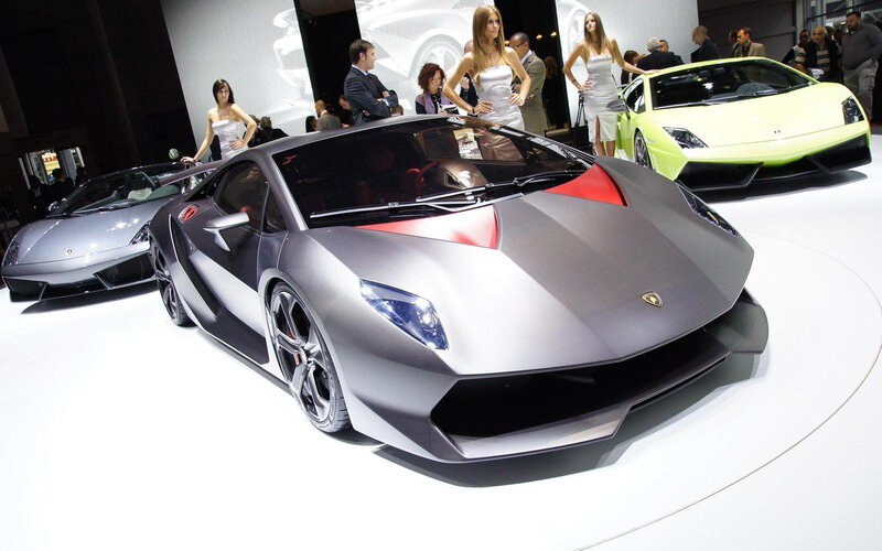 Lamborghini Sports Cars — Gray