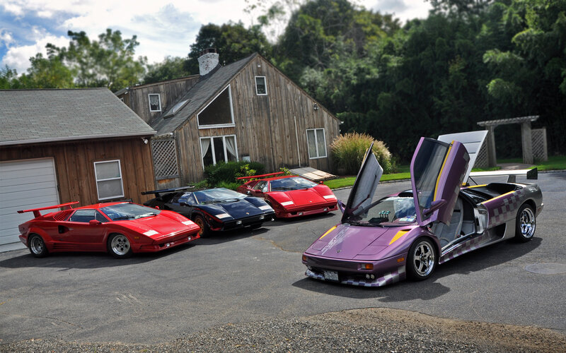 Lamborghini Sports Cars — Red