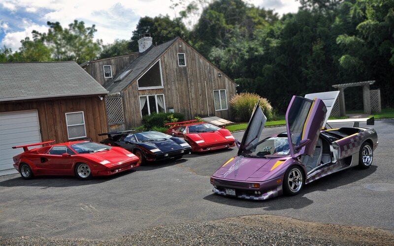 Lamborghini supercar collection