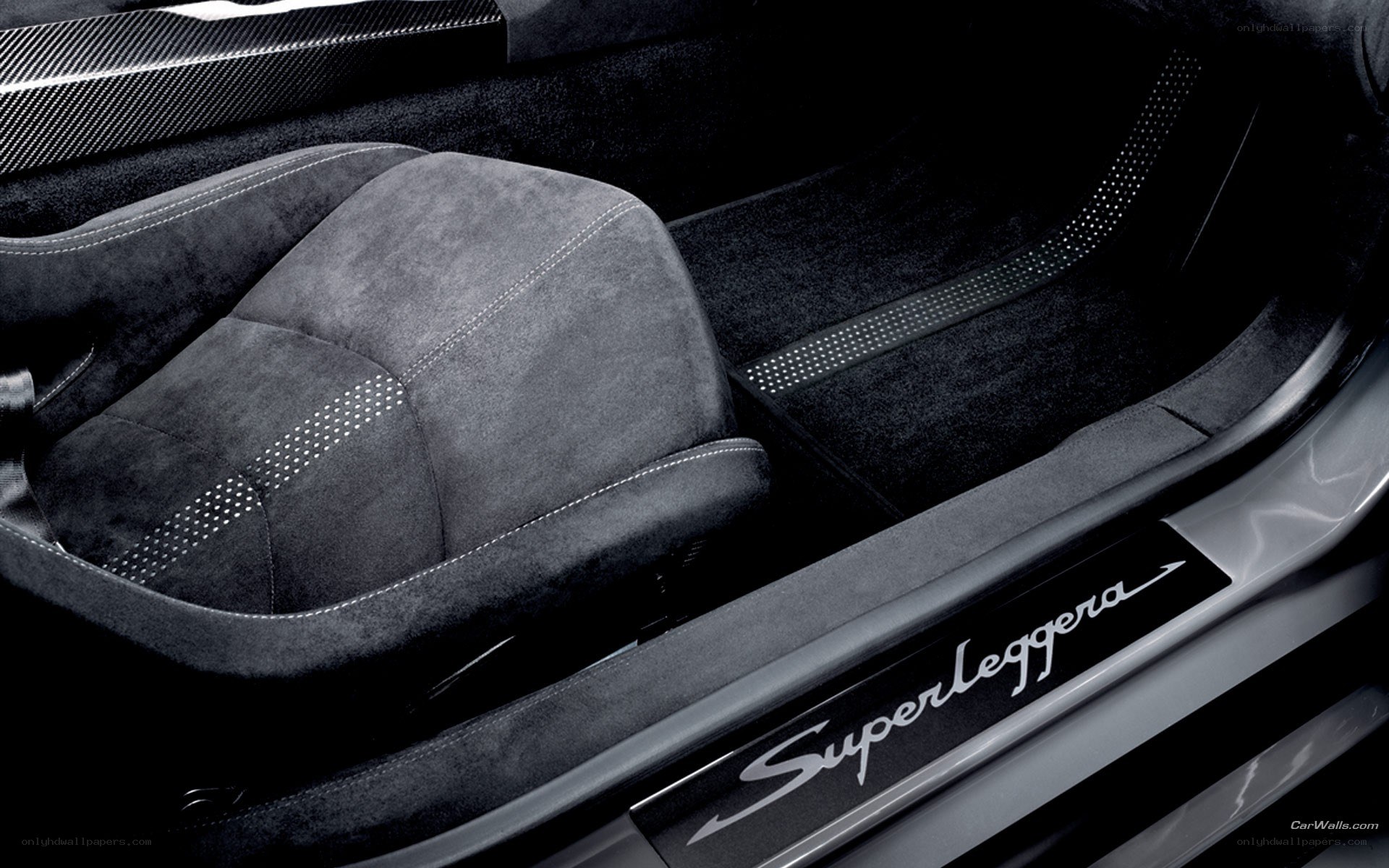 Lamborghini Superleggera interior