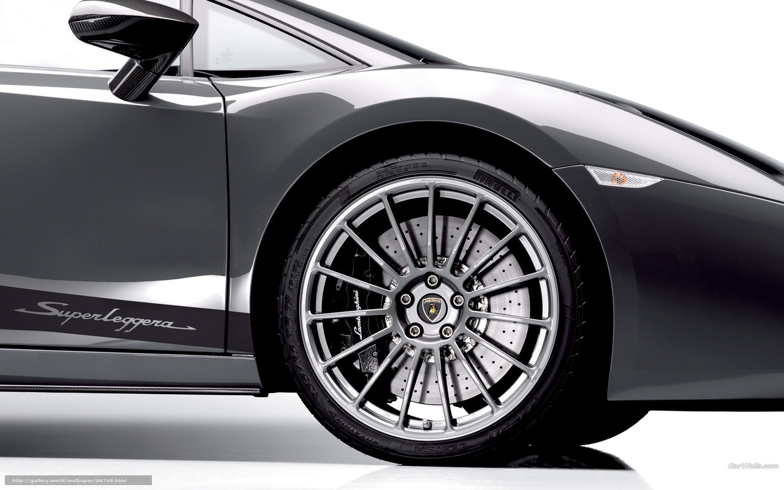 Lamborghini Superleggera wheel