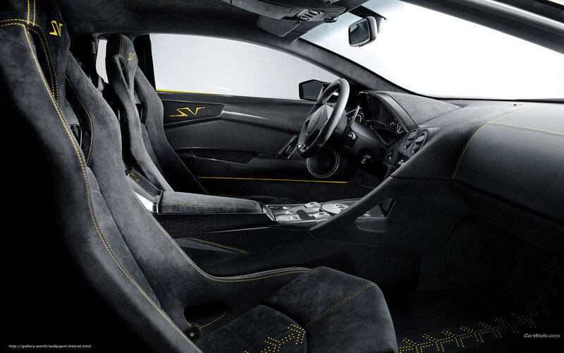 Lamborghini SV interior