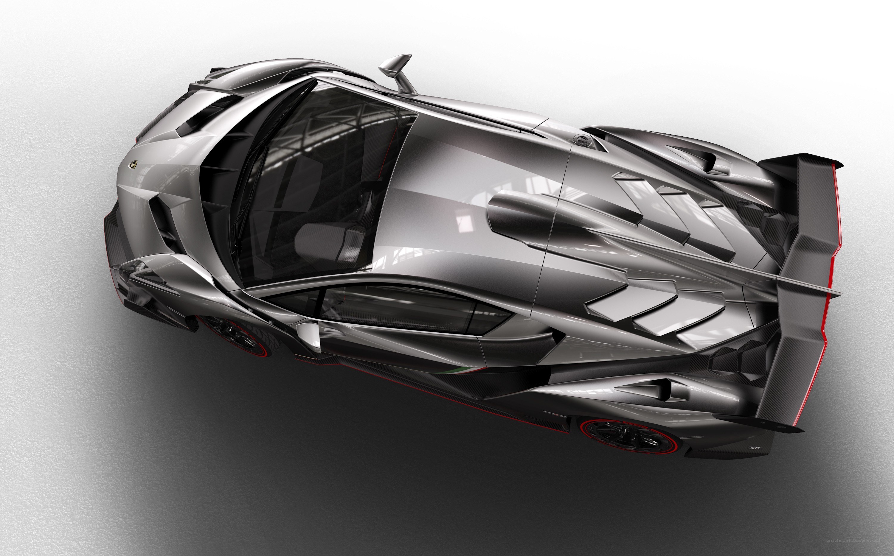 Lamborghini Veneno from above