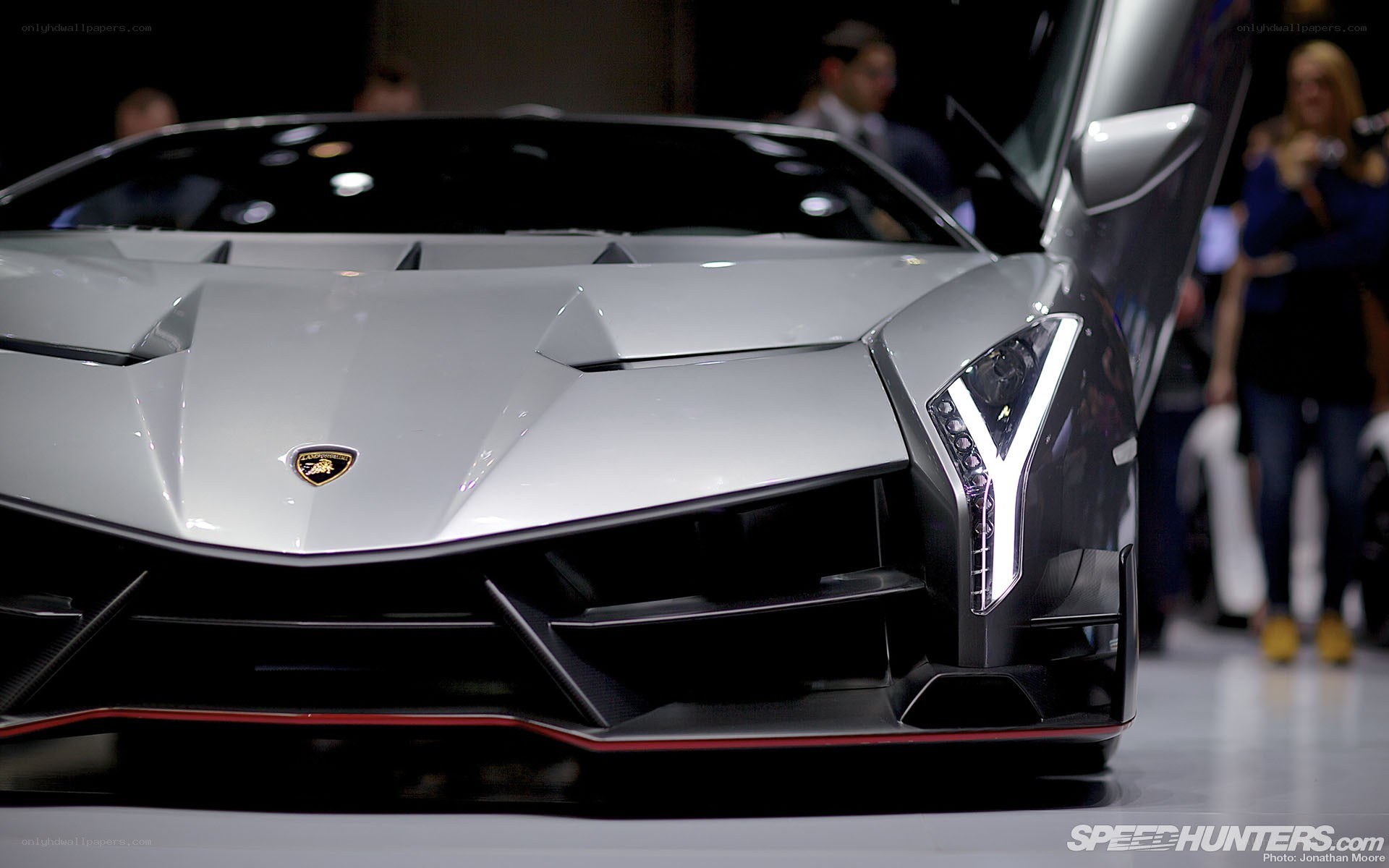 Lamborghini Veneno on display